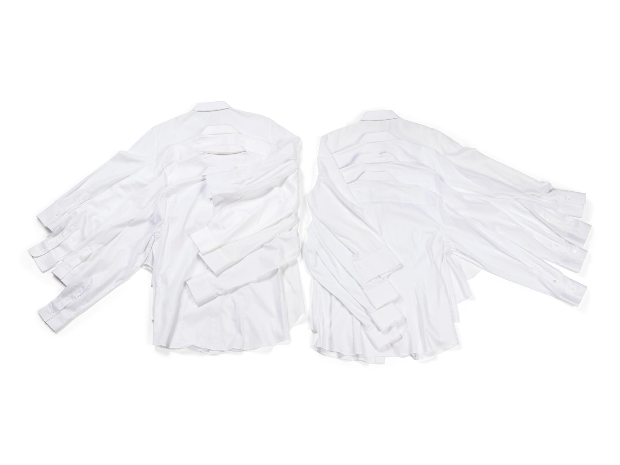 Eight Button Down Tops: Five Loro Piana, Three Brunello Cucinelli