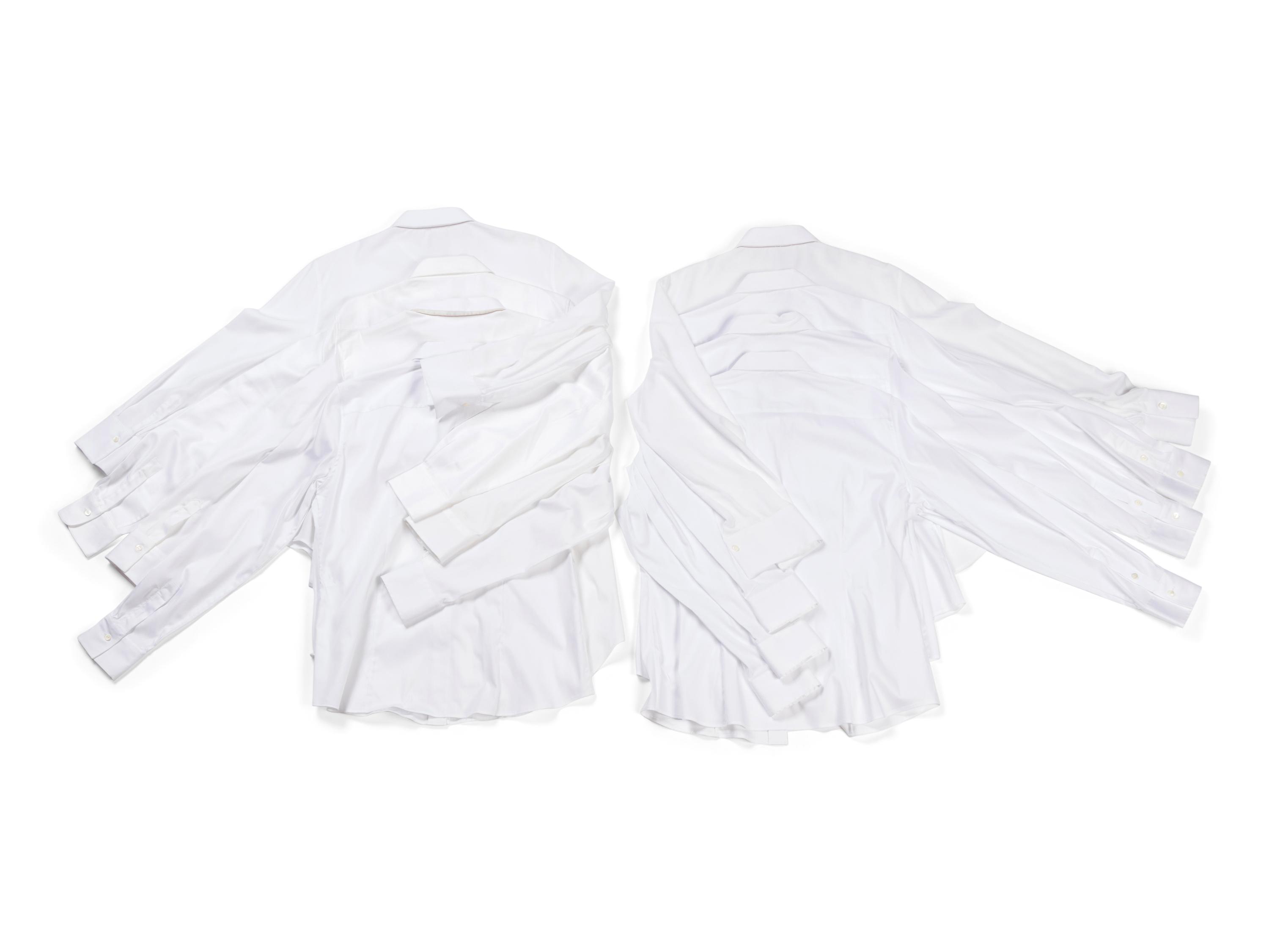 Eight Button Down Tops: Five Loro Piana, Three Brunello Cucinelli