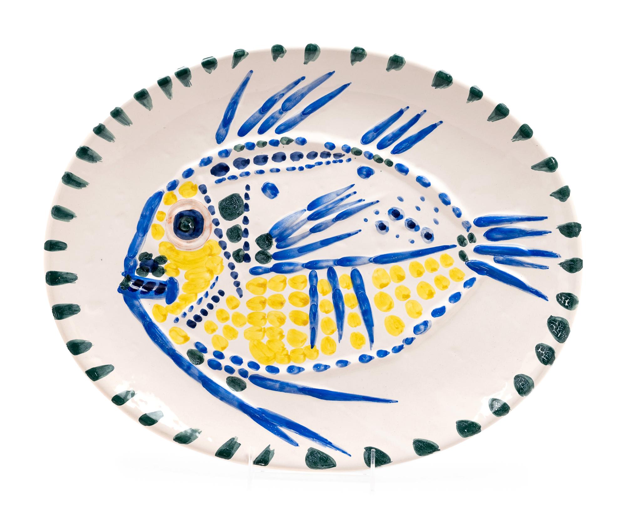 Poisson fond blanc (A.R. 168)
