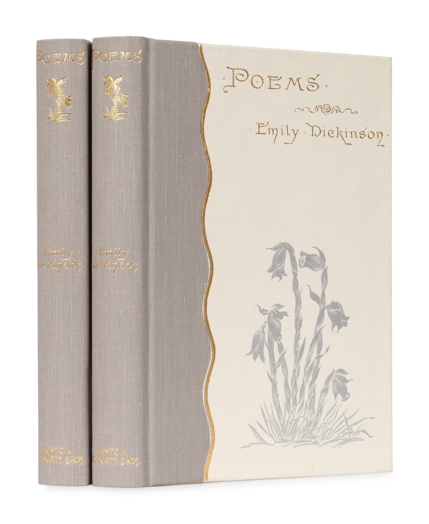 DICKINSON, Emily (1830-1886). Poems by Emily Dickinson Edited by Two of Her Friends . New York: Collectors Reprints, Inc., November 1993.