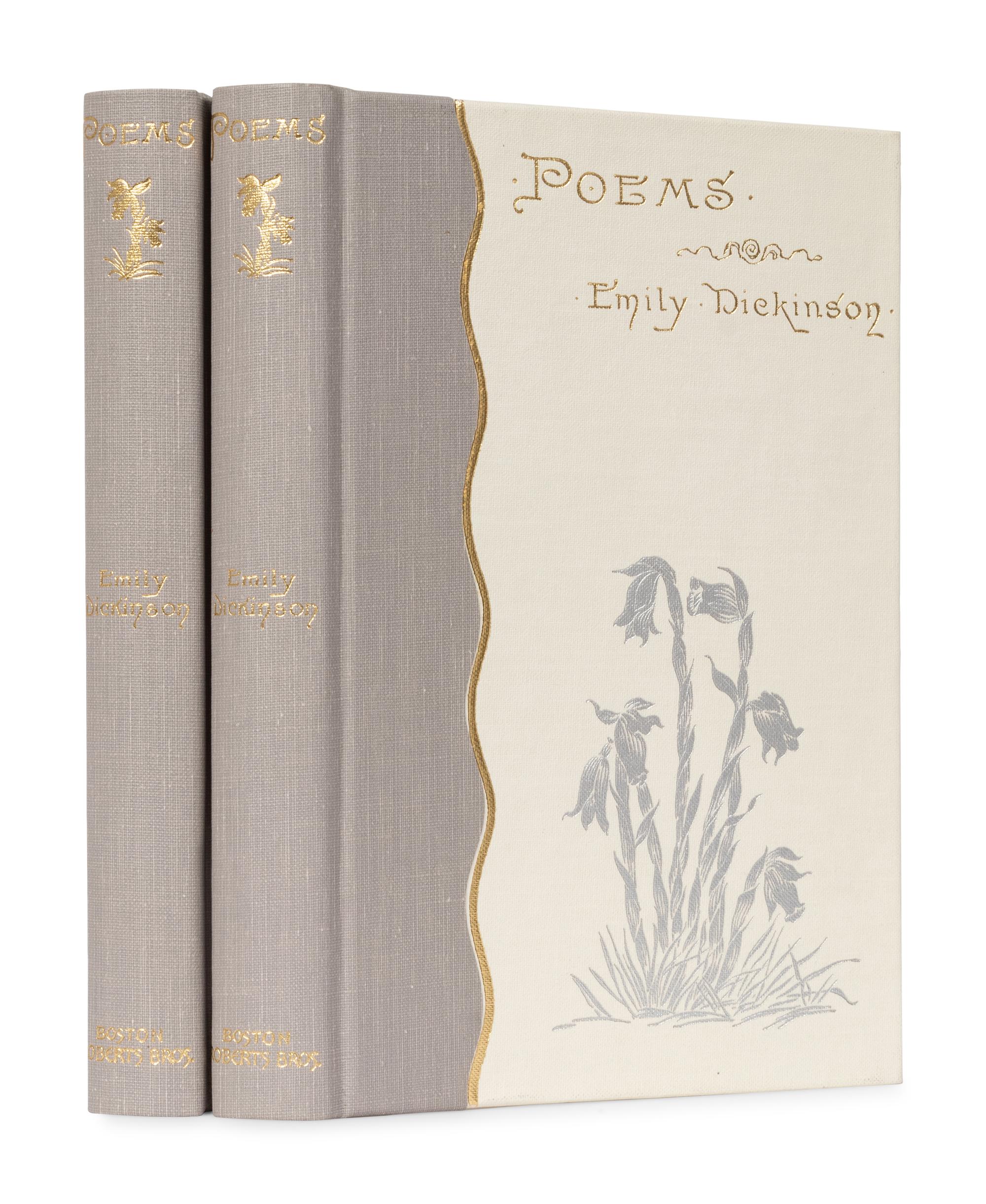 DICKINSON, Emily (1830-1886). Poems by Emily Dickinson Edited by Two of Her Friends . New York: Collectors Reprints, Inc., November 1993.