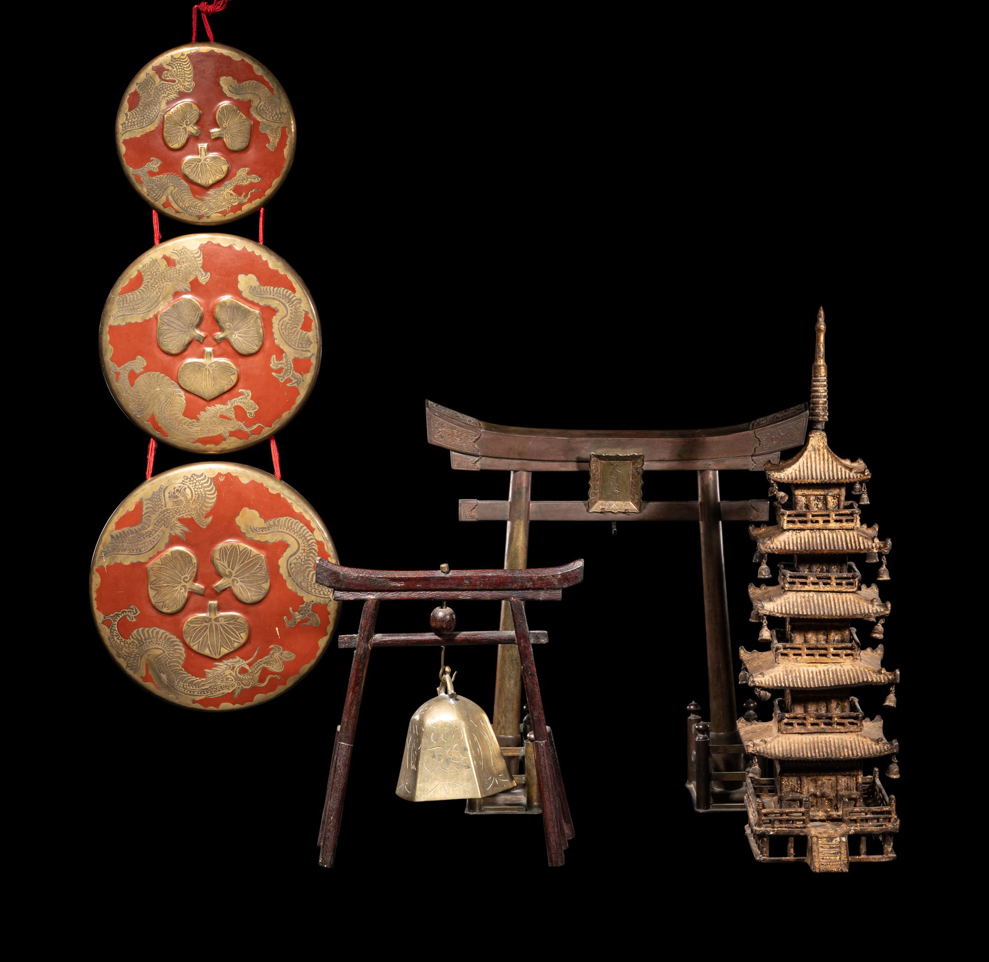 Four Japanese Metal Wares