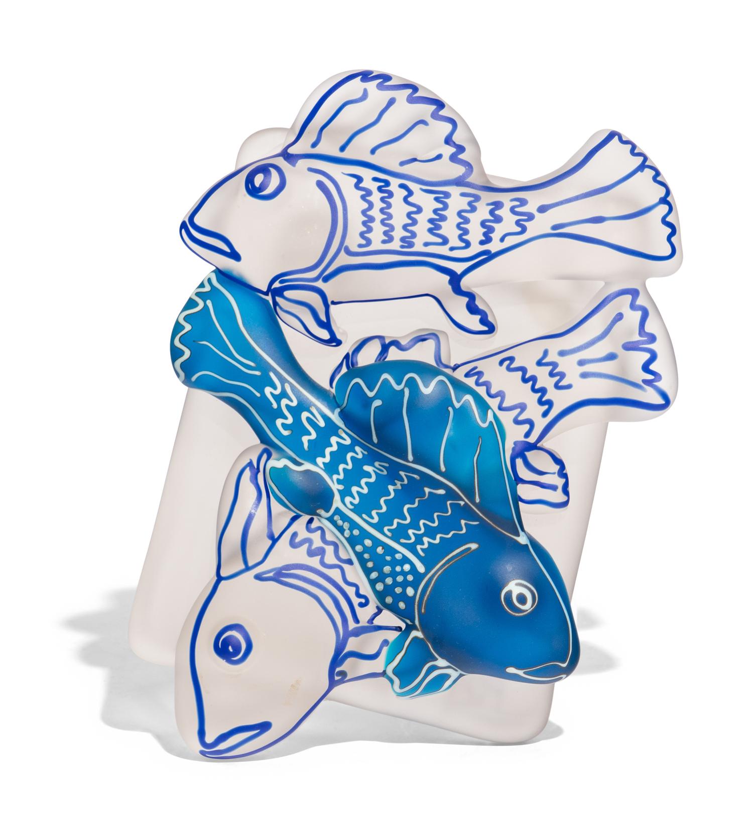 Fish plaque, 1988