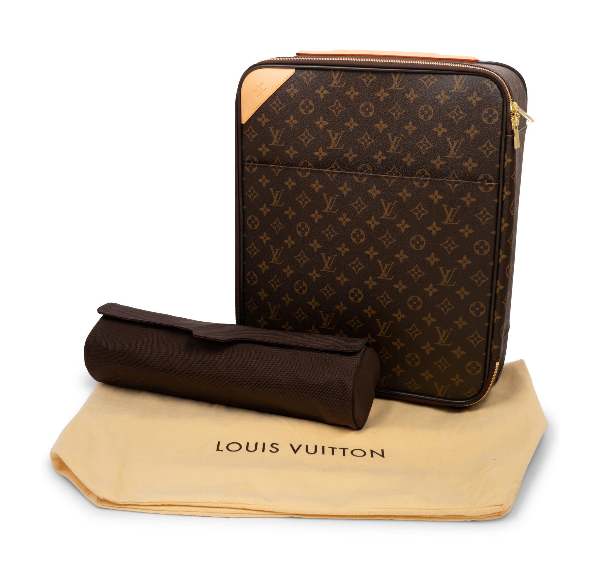 Louis Vuitton Monogram Pegase 45 Rolling Suitcase, 2012