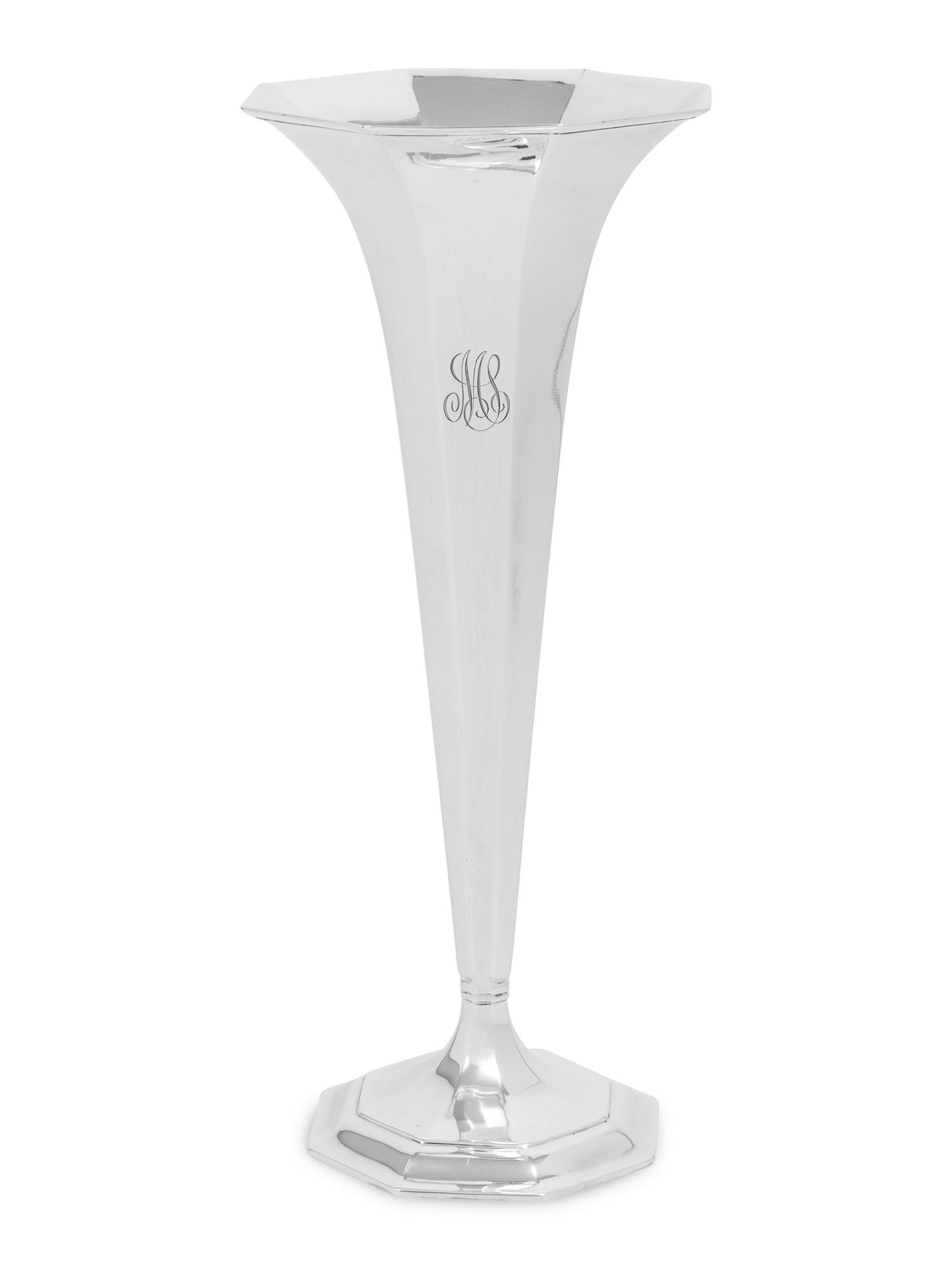 A Tiffany and Co. Silver Vase