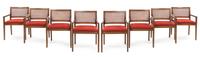 Bernhardt Design, USA, 2006, a group of 8 Clark chairs