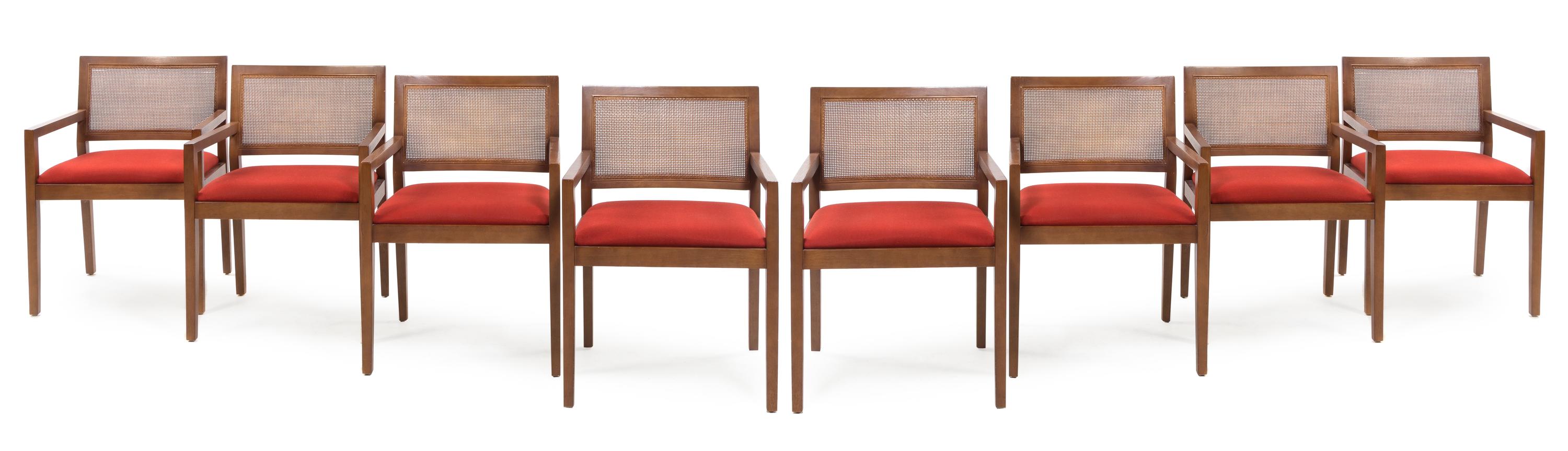 Bernhardt Design, USA, 2006, a group of 8 Clark chairs