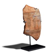 An Egyptian Polychrome Pottery Fragment