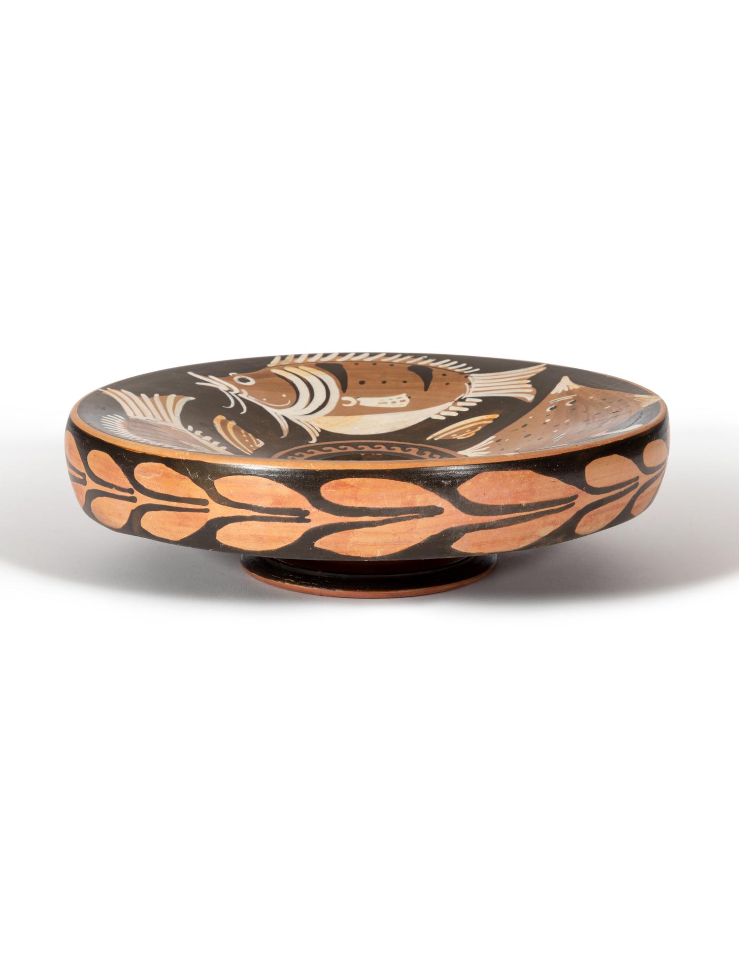 An Apulian Red-Figured Fish Plate