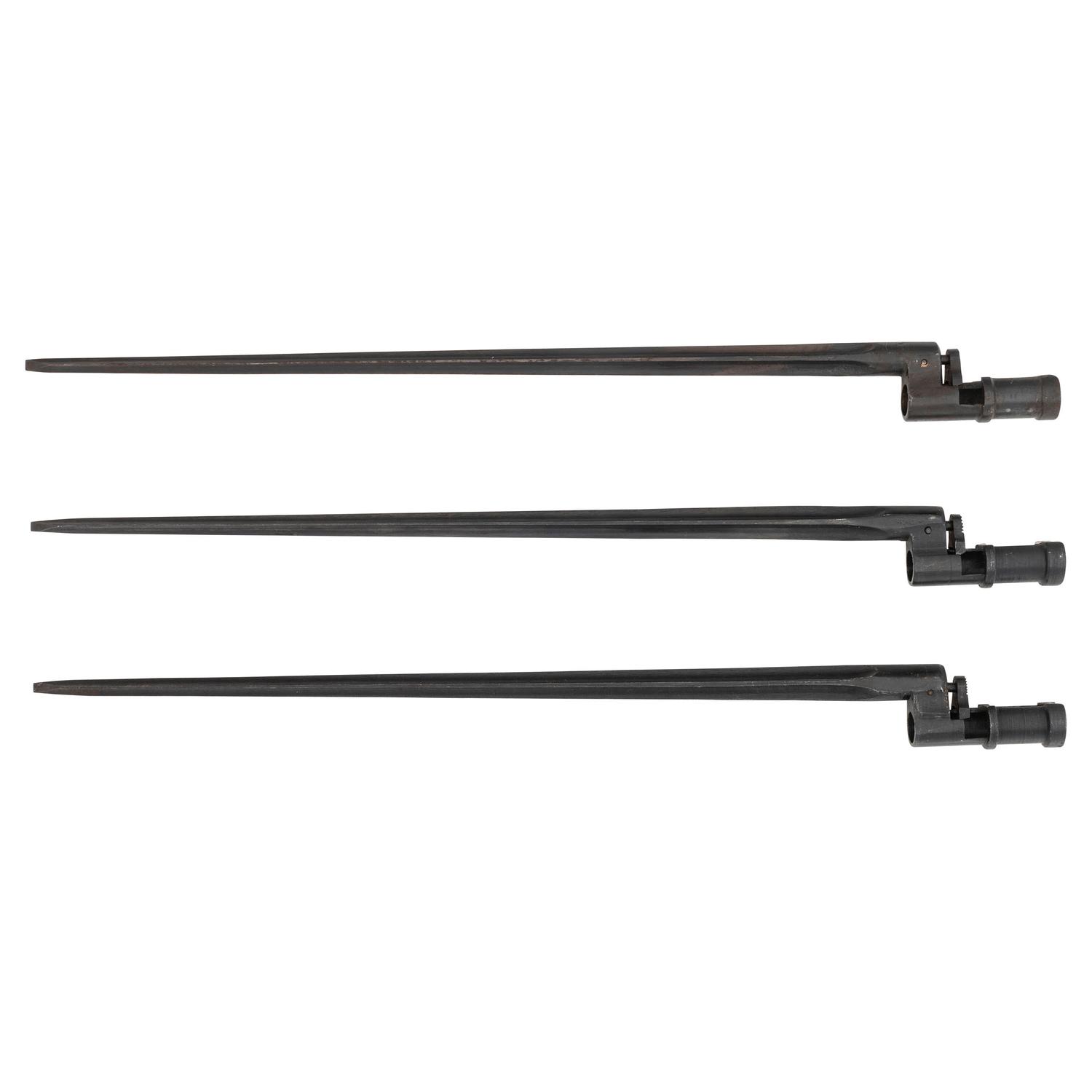 Lot of 3 Soviet Russian M91/30 Spike Bayonets