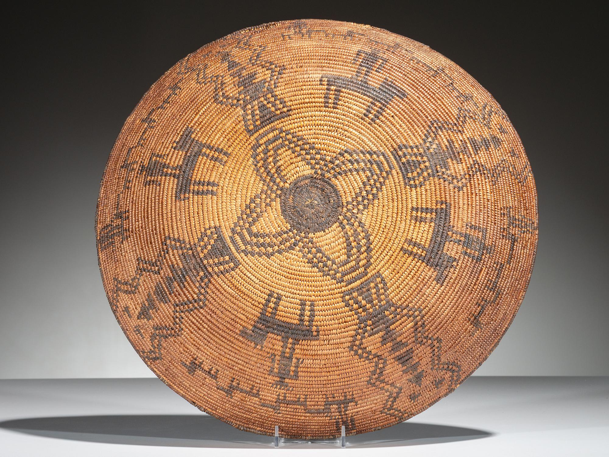 Apache Figural Basket