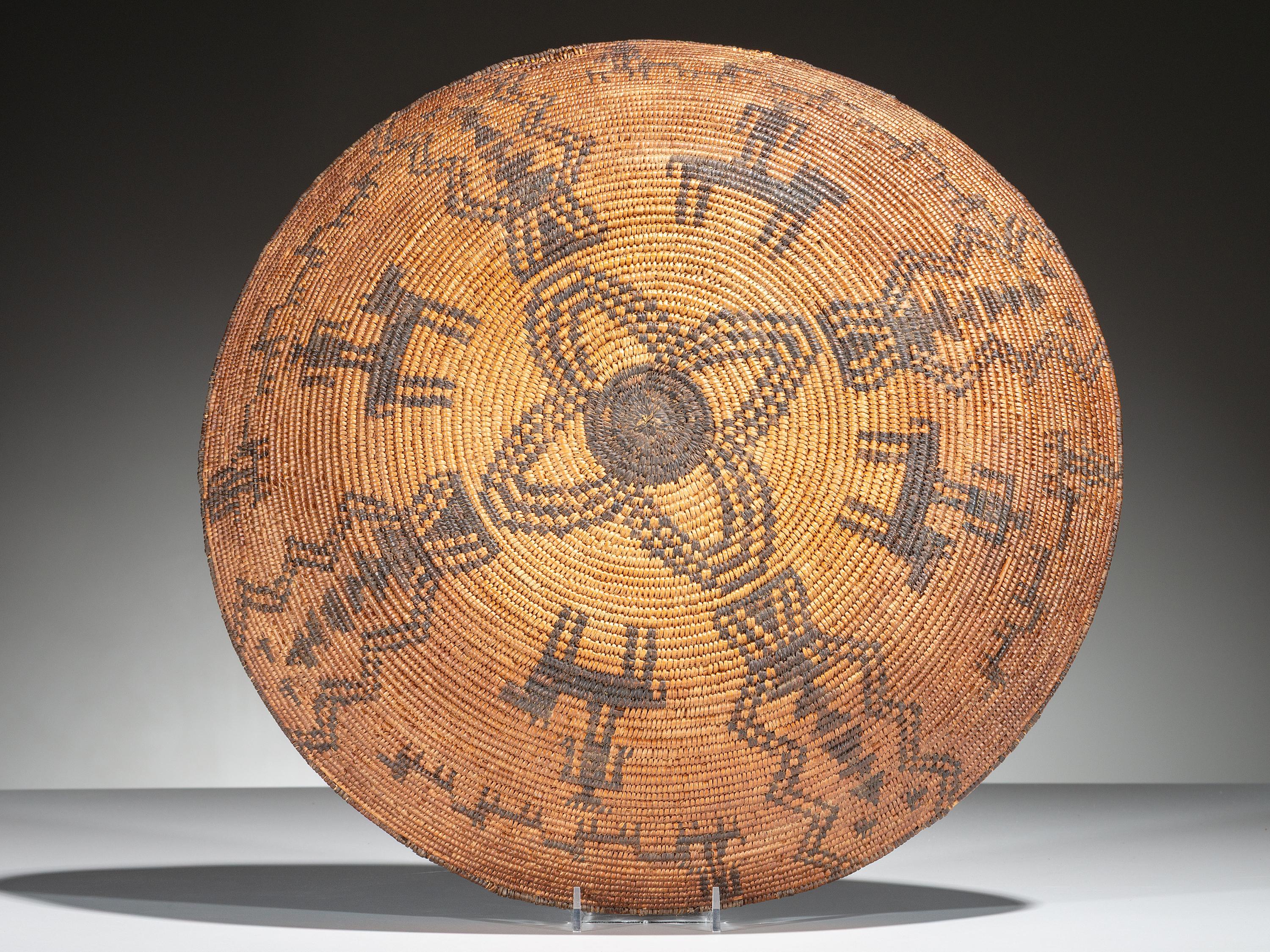 Apache Figural Basket