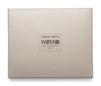 Giorgio Armani for Vanity Fair, Navy Leather Envelope Clutch