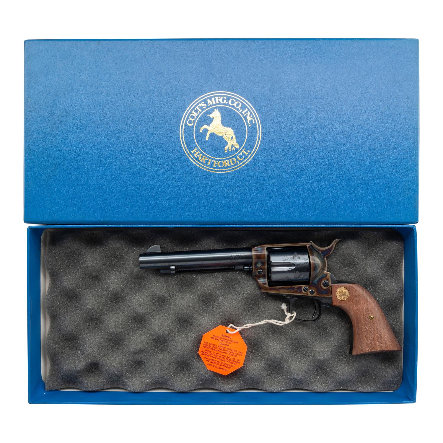 *Colt Single Action Army 125th Anniversary Edition New in Box - 1 of 1,000 Consecutively Numbered with the Previous Lot