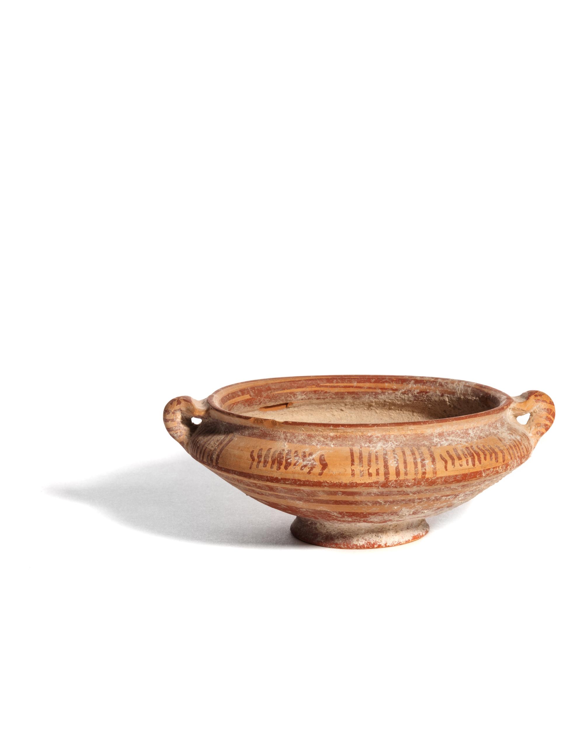 A Greek Pottery Bowl