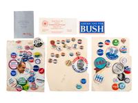 [POLITICS]. A collection of over 150 political campaign