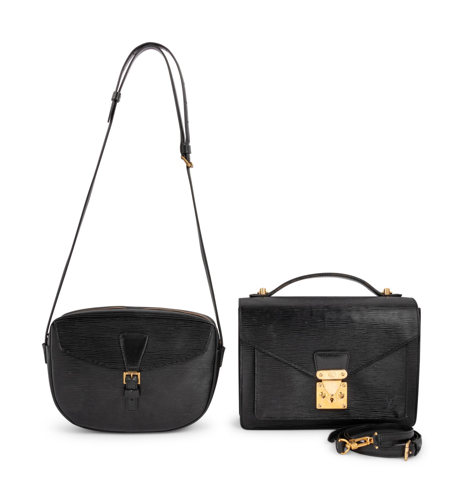 Two Louis Vuitton Epi Leather Handbags, 1988-93