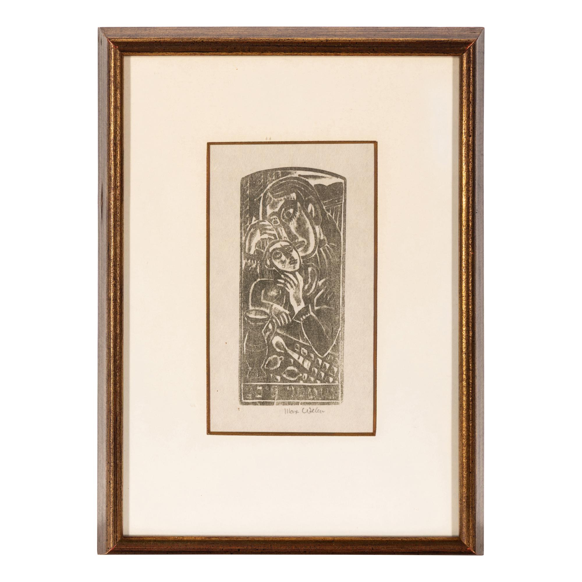Max Weber (American, 1881-1961) — Three Works, together with six others