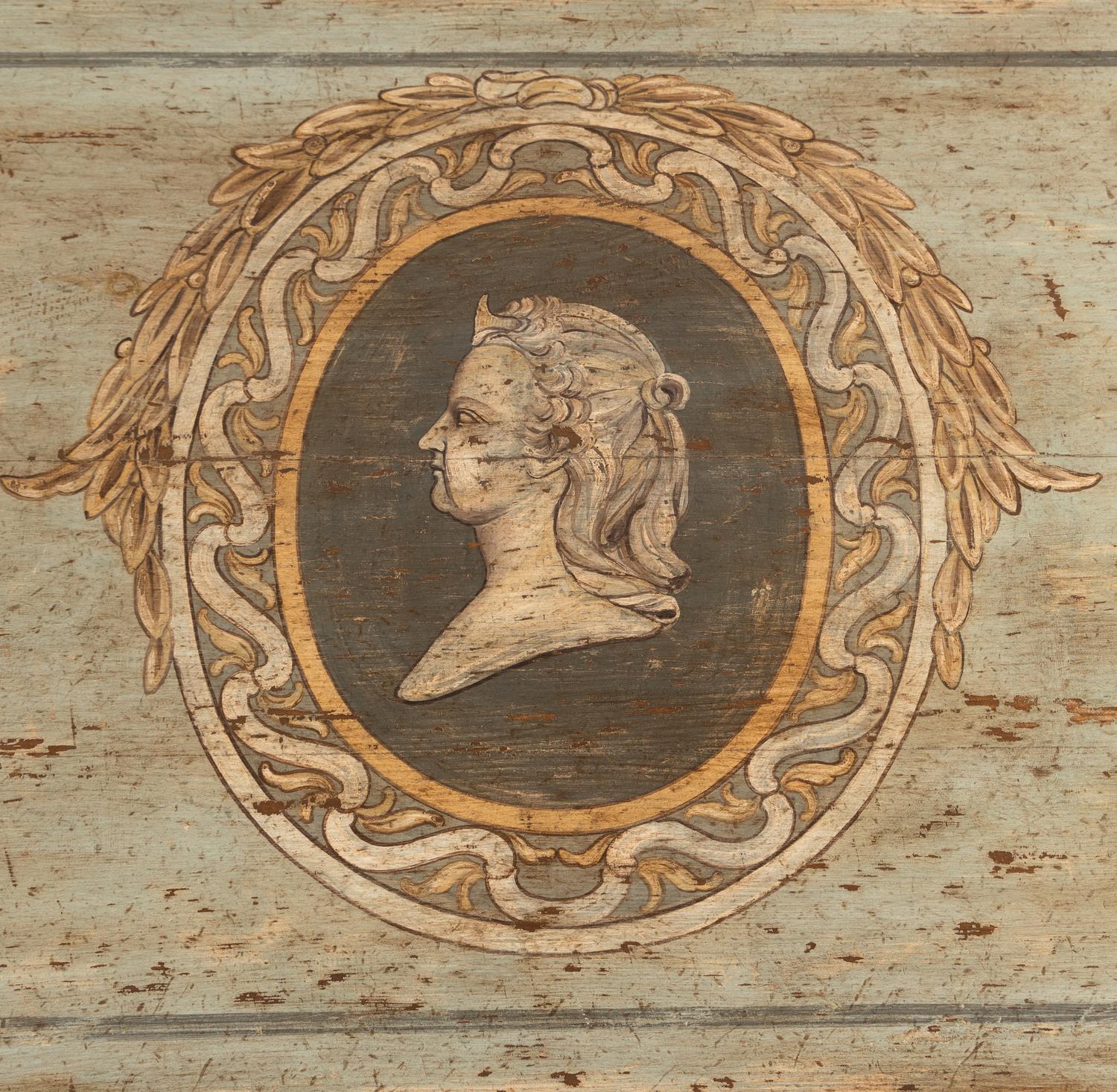 A Pair of Italian Painted Console Tables