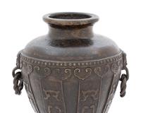 A Bronze Handled Vase