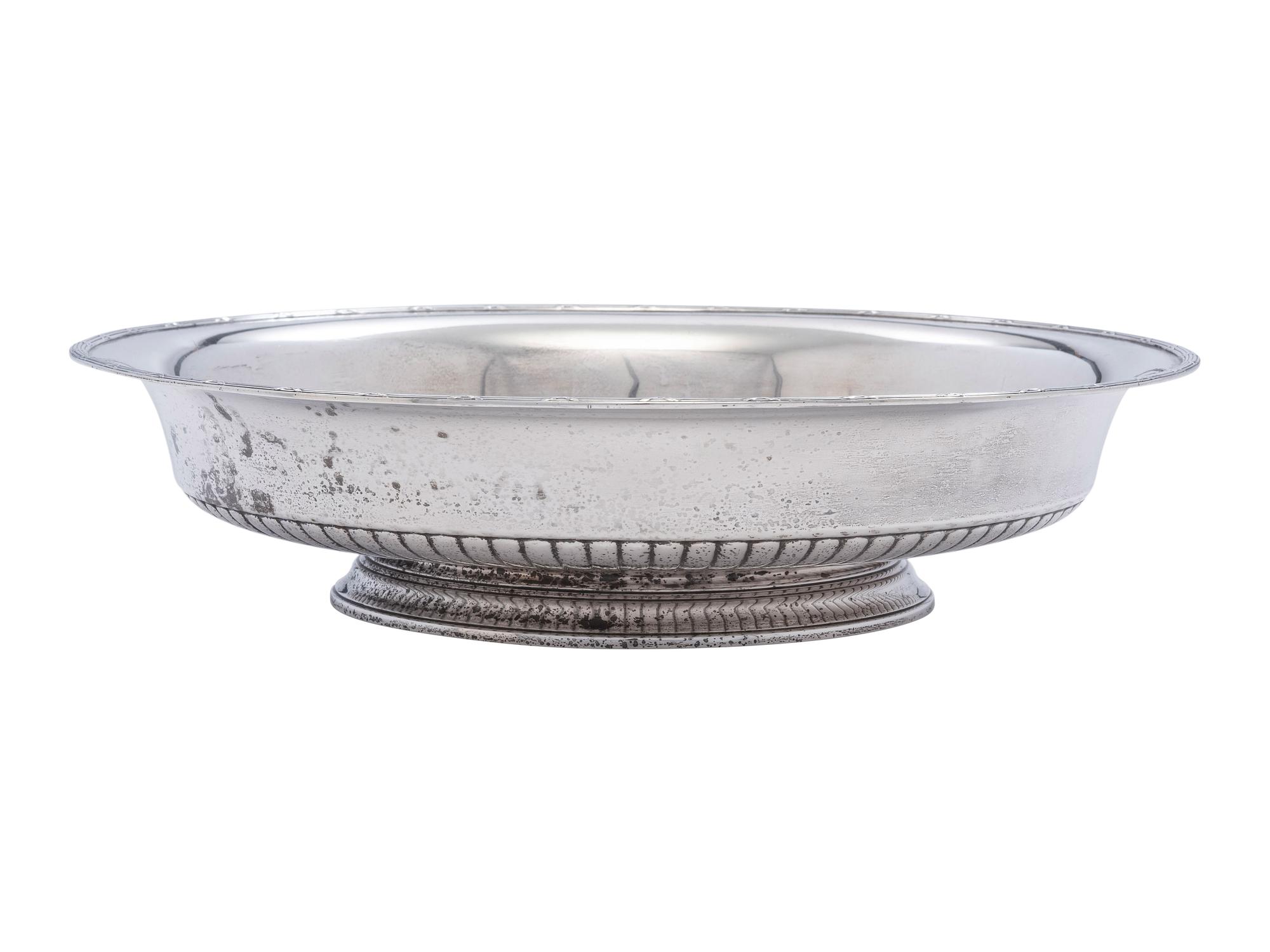 An American Silver Serving Bowl