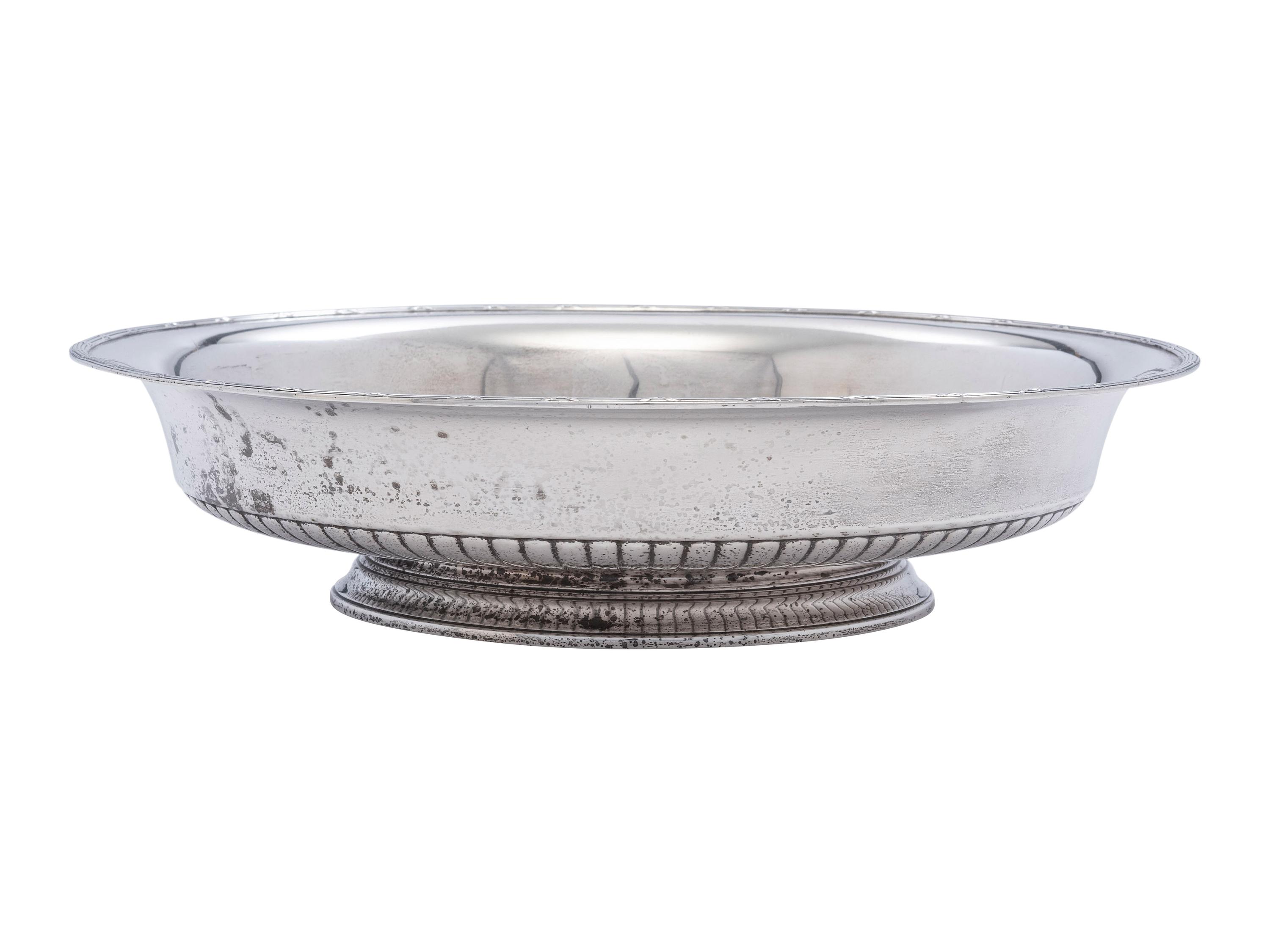 An American Silver Serving Bowl