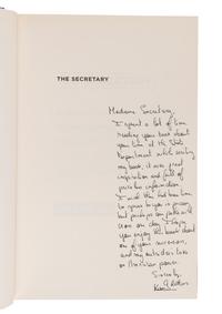 STATE DEPARTMENT A group of 6 FIRST EDITIONS, 2 INSCRIBED TO SECRETARY ALBRIGHT: