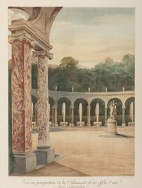 Three Noel Marcel Lambert Engravings and One Chambre du Roi Engraving