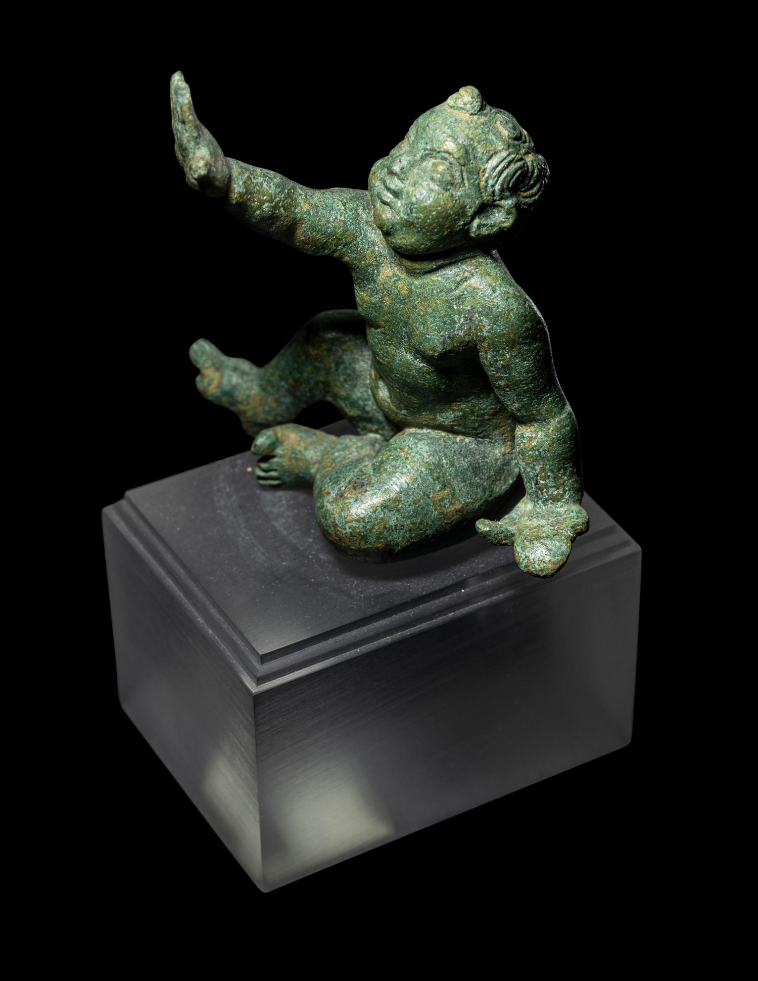 A Roman Bronze Boy