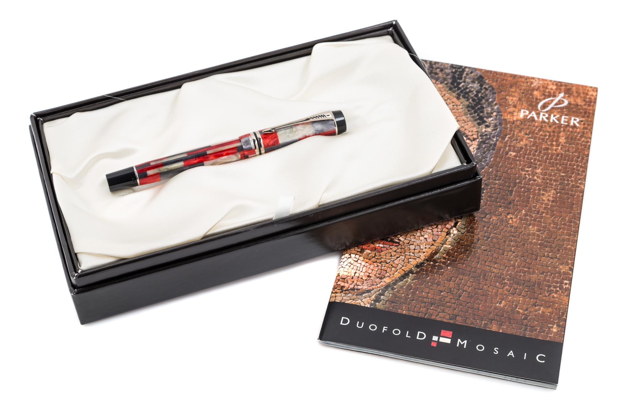 A Parker Duofold Mosaic Special Edition Fountain Pen