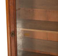 A Louis XV Provincial Fruitwood Vitrine Cabinet