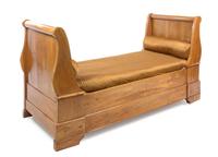 A Louis Philippe Style Bed Height of headboard 42 inches. — 19TH CENTURY