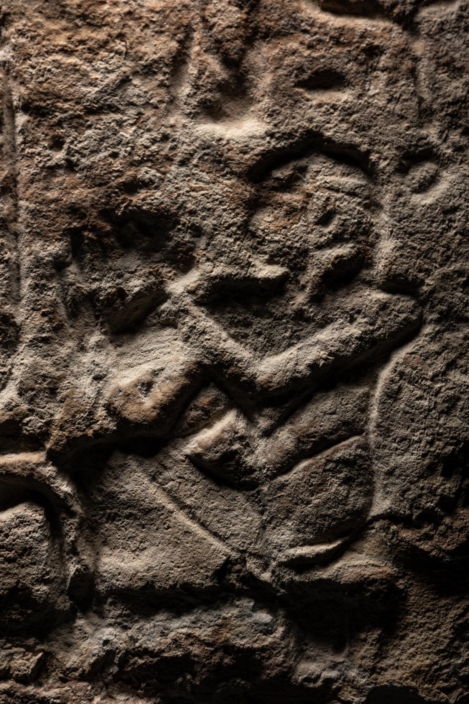 An Egyptian Limestone Relief Fragment with the Cartouche of Rameses II