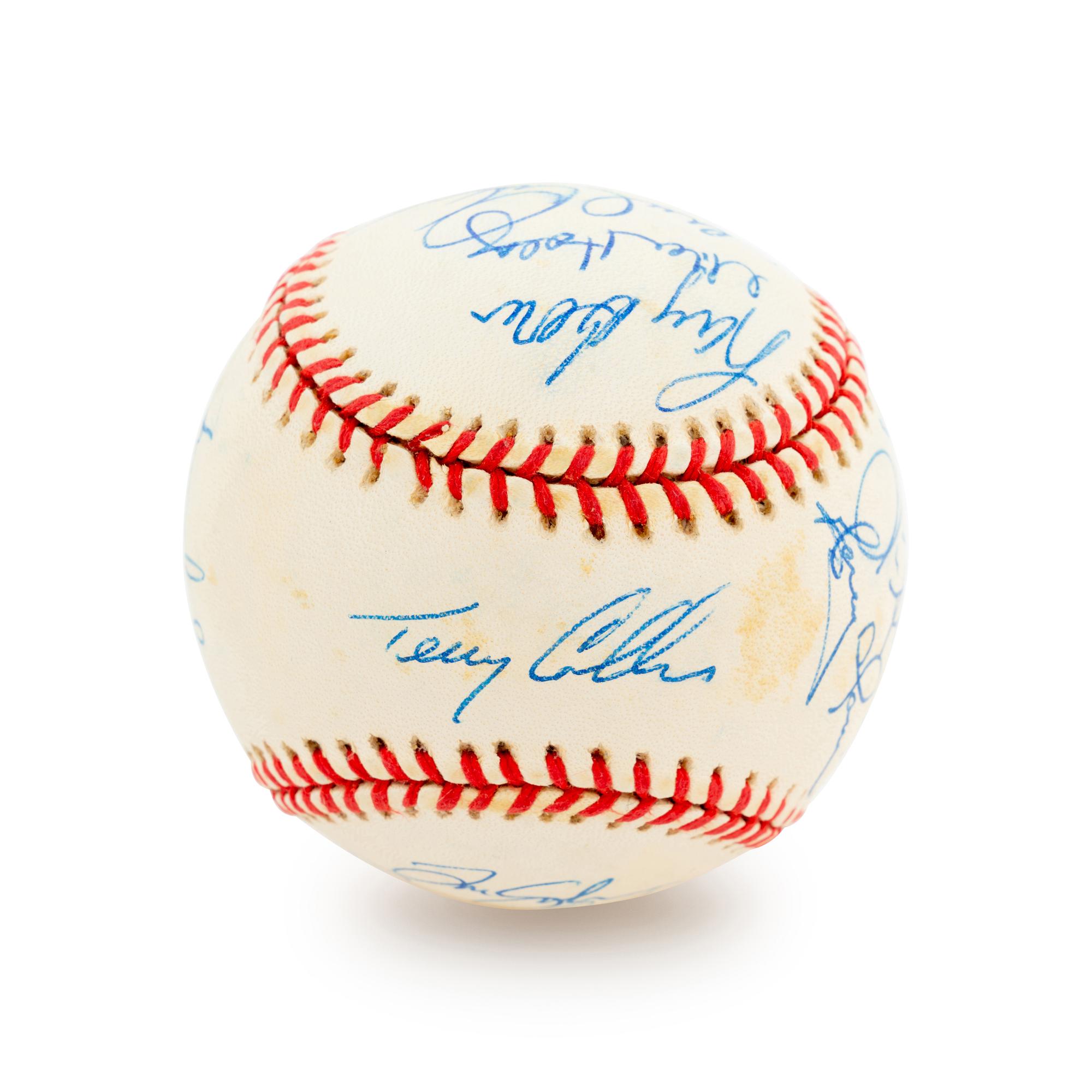 A Group of 19 Los Angeles Angels Signed Baseballs,