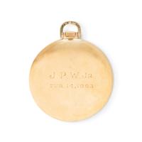 IWC FOR TIFFANY & CO., 18K YELLOW GOLD OPEN FACE POCKET WATCH