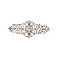 ANTIQUE, SILVER-TOPPED-GOLD AND DIAMOND BROOCH