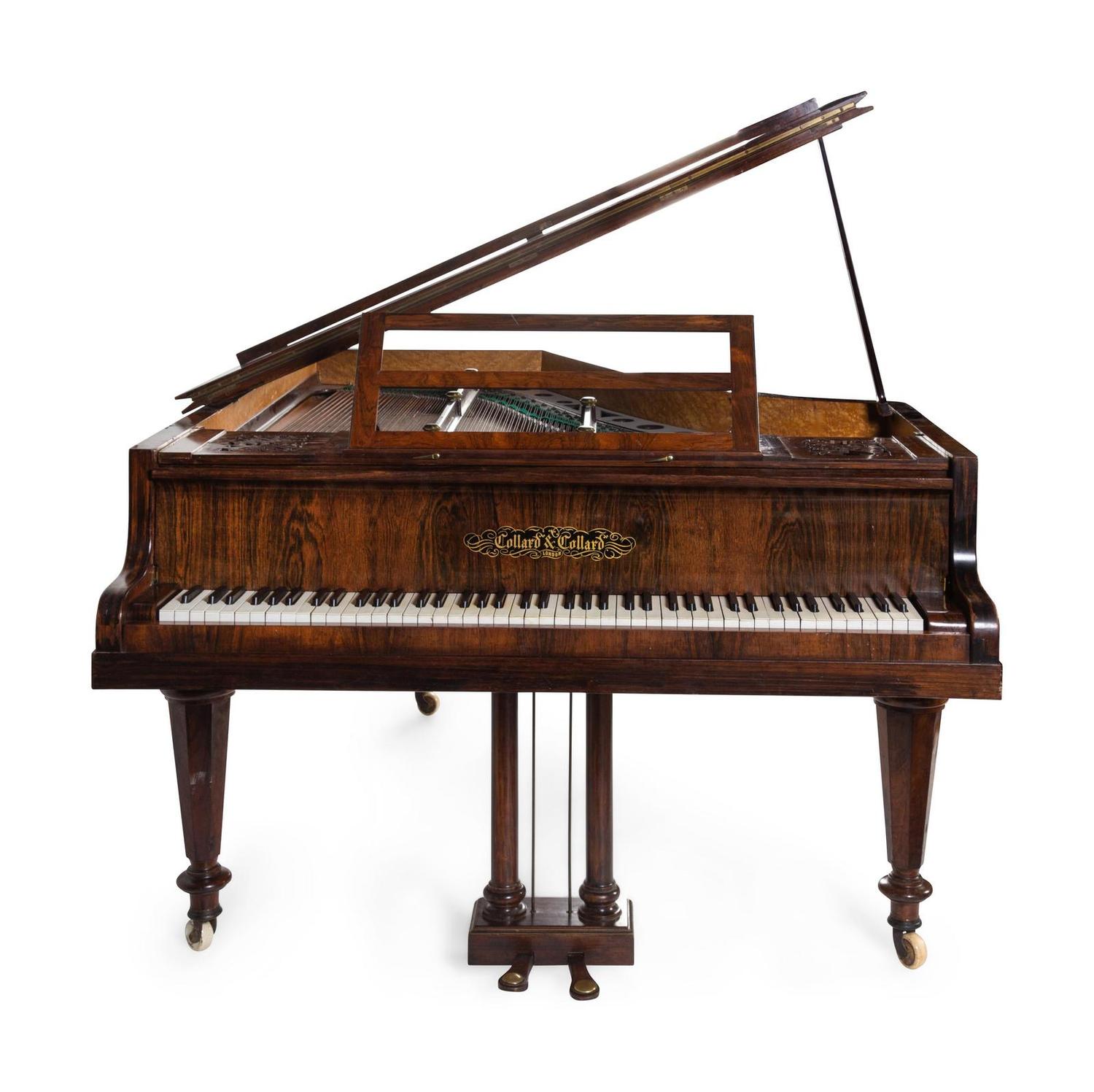 A Collard and Collard Rosewood Grand Piano