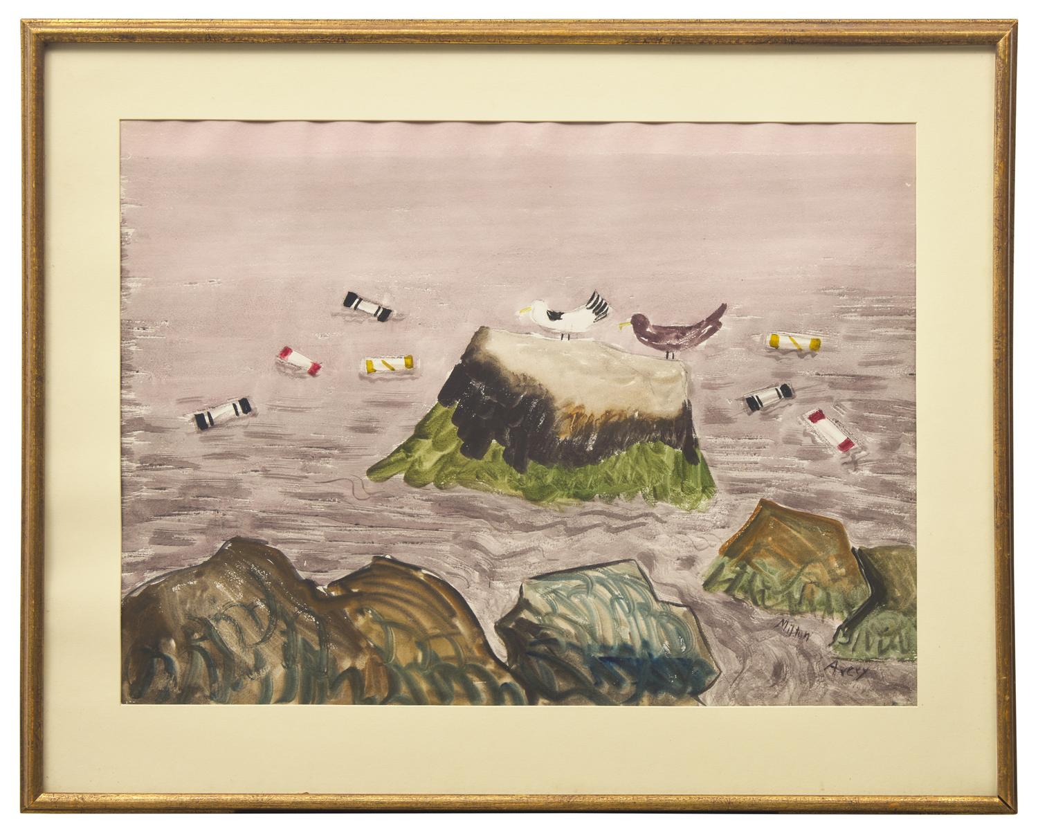 Birds, Buoys, and Rocks, 1945
