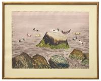 Birds, Buoys, and Rocks, 1945