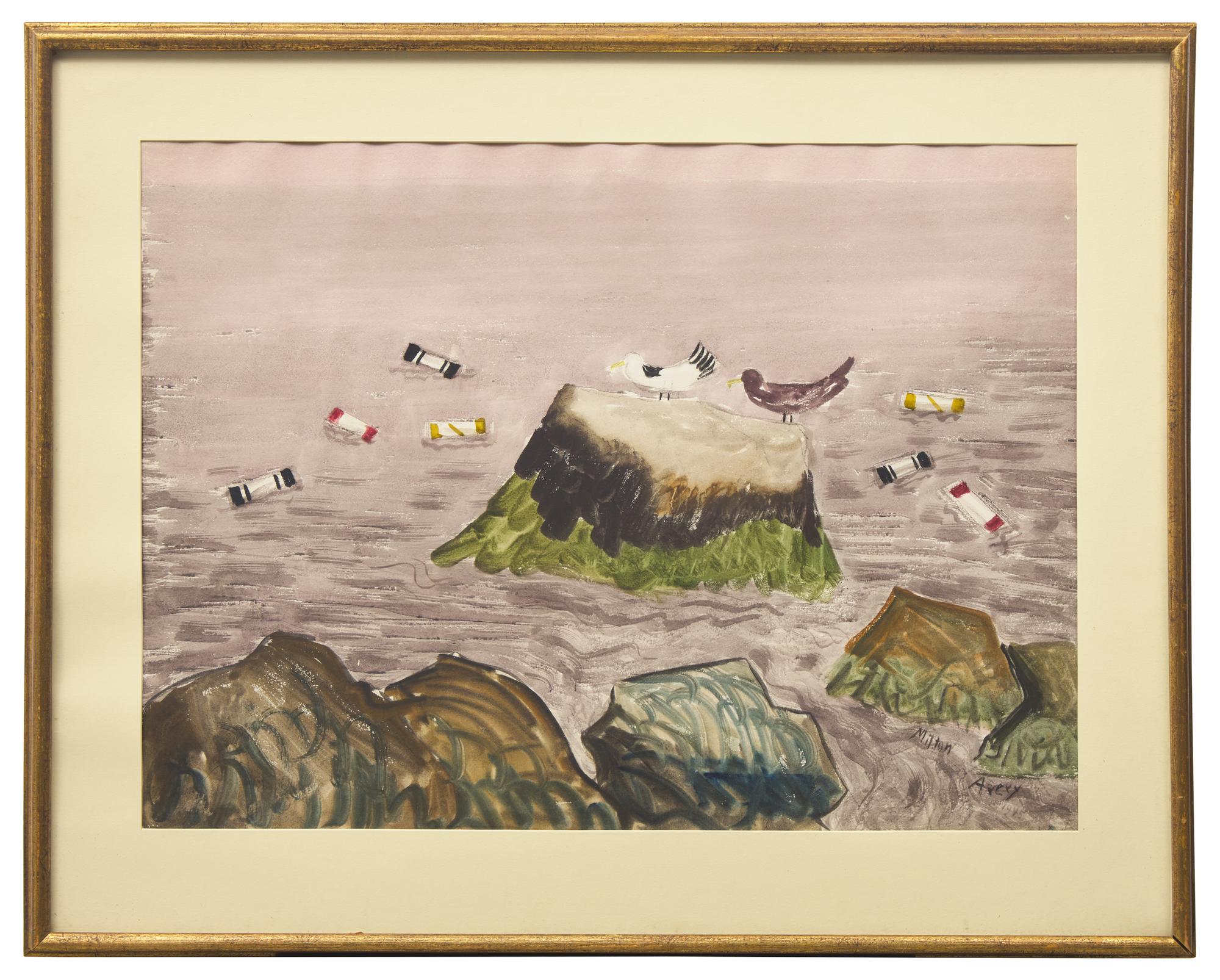 Birds, Buoys, and Rocks, 1945