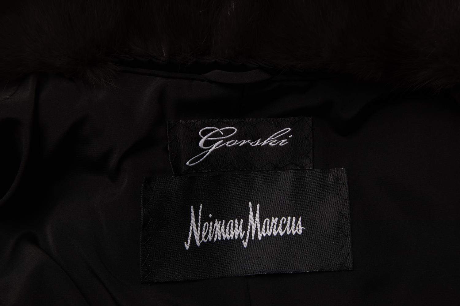 Gorski Mink Jacket with Sable Trim