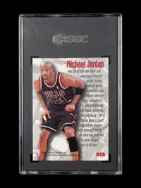 A 1995-96 Fleer Metal Nuts & Bolts Michael Jordan Basketball Card No. 212 (SGC 10 GEM MINT)