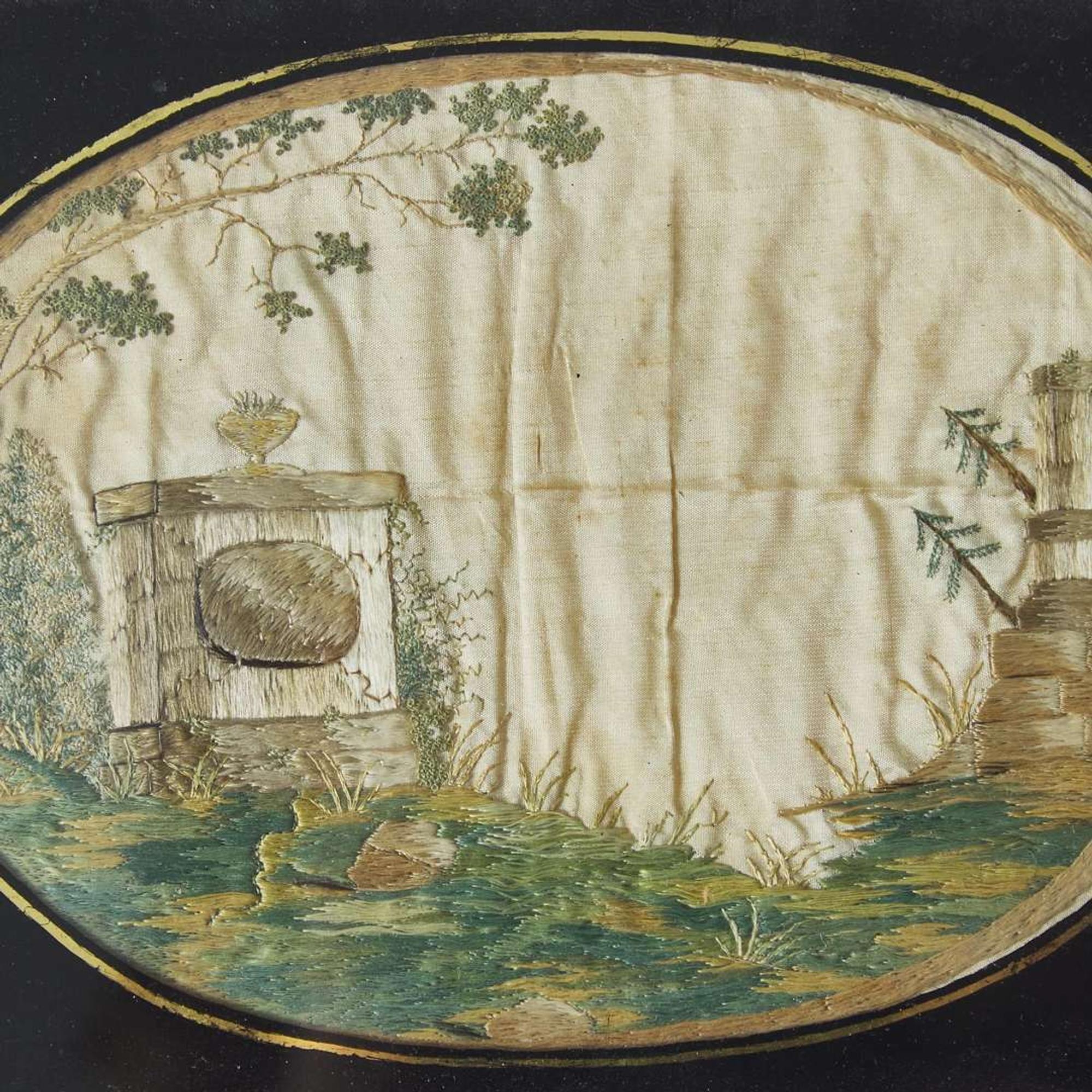 A group of three needleworks 17th / 18th century