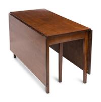 A George III Mahogany Gate-Leg Dining Table