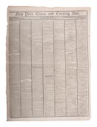 [POLITICS]. Mid-to-late nineteenth-century political ephemera, including: