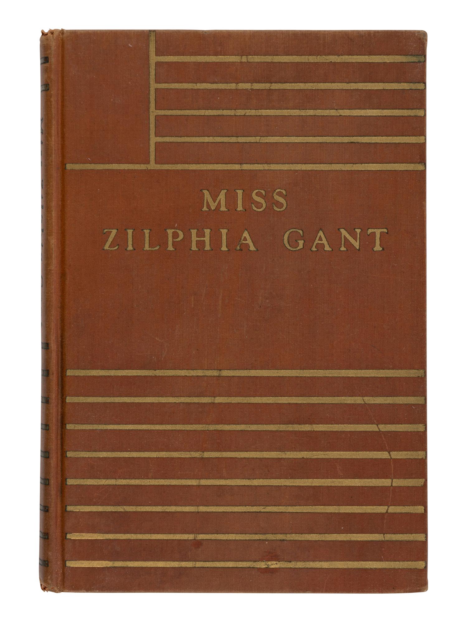 FAULKNER, William (1897-1962). Miss Zilphia Gant . [Dallas: J.M. Colville for] The Book Club of Texas, 1932.