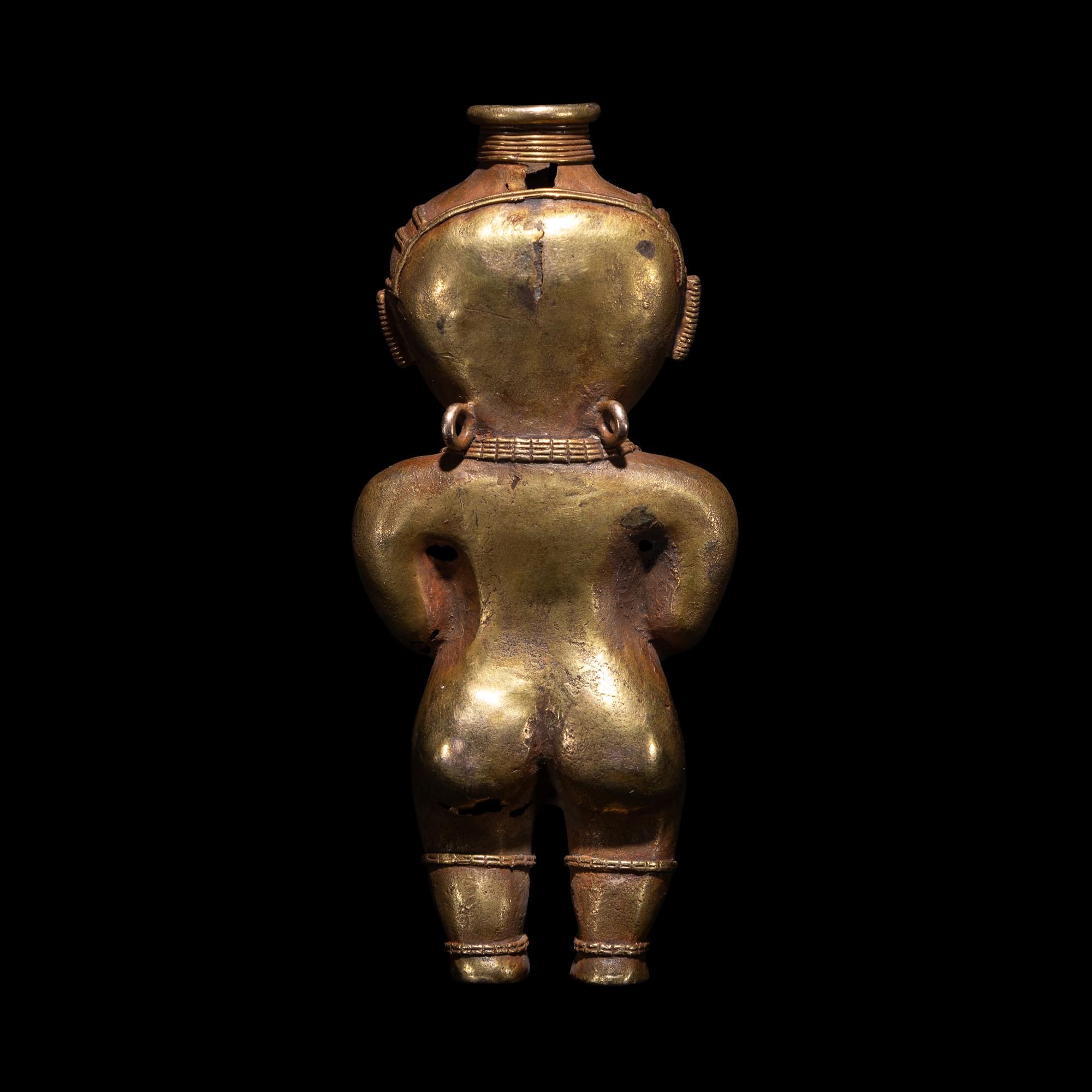 A Quimbaya Tumbaga Figure