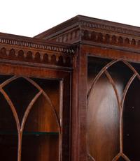 A Henredon Mahogany Breakfront Bookcase