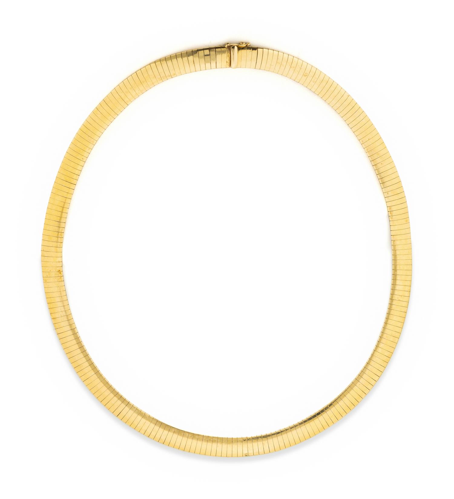 YELLOW GOLD NECKLACE