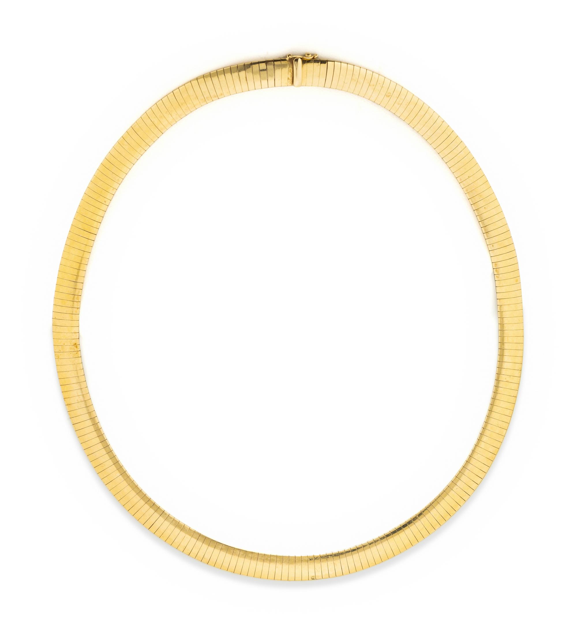 YELLOW GOLD NECKLACE